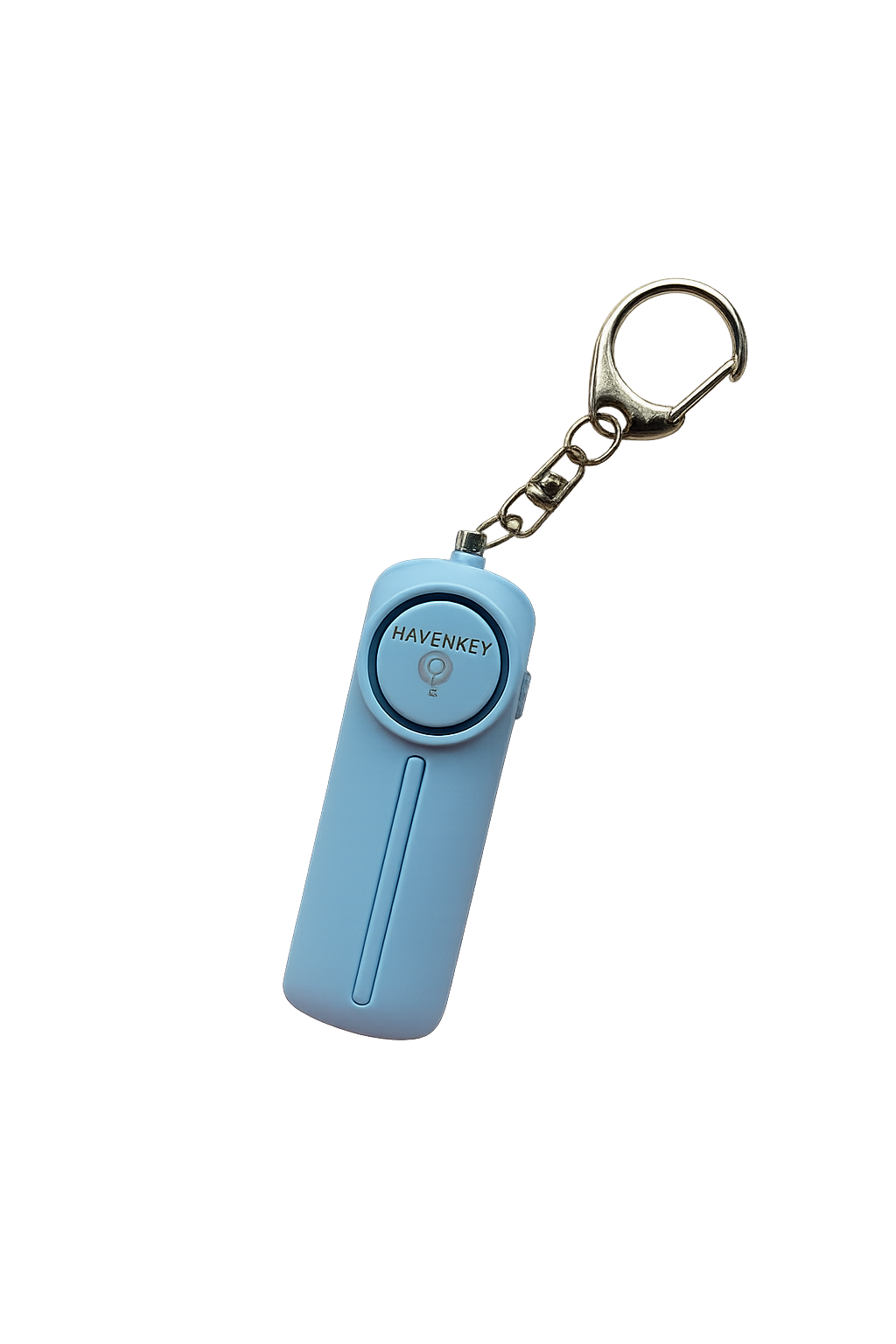 Personal Safety Keychain Set with Bracelet - Blue