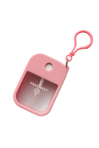 Personal Safety Keychain Set with Bracelet - Pink