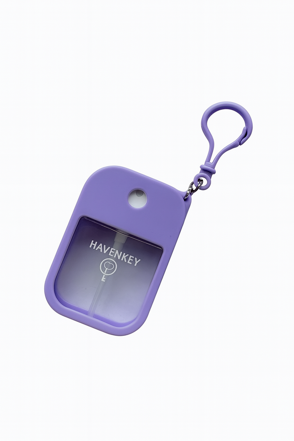 Personal Safety Keychain Set with Bracelet - Purple