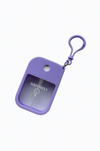 Personal Safety Keychain Set with Bracelet - Purple