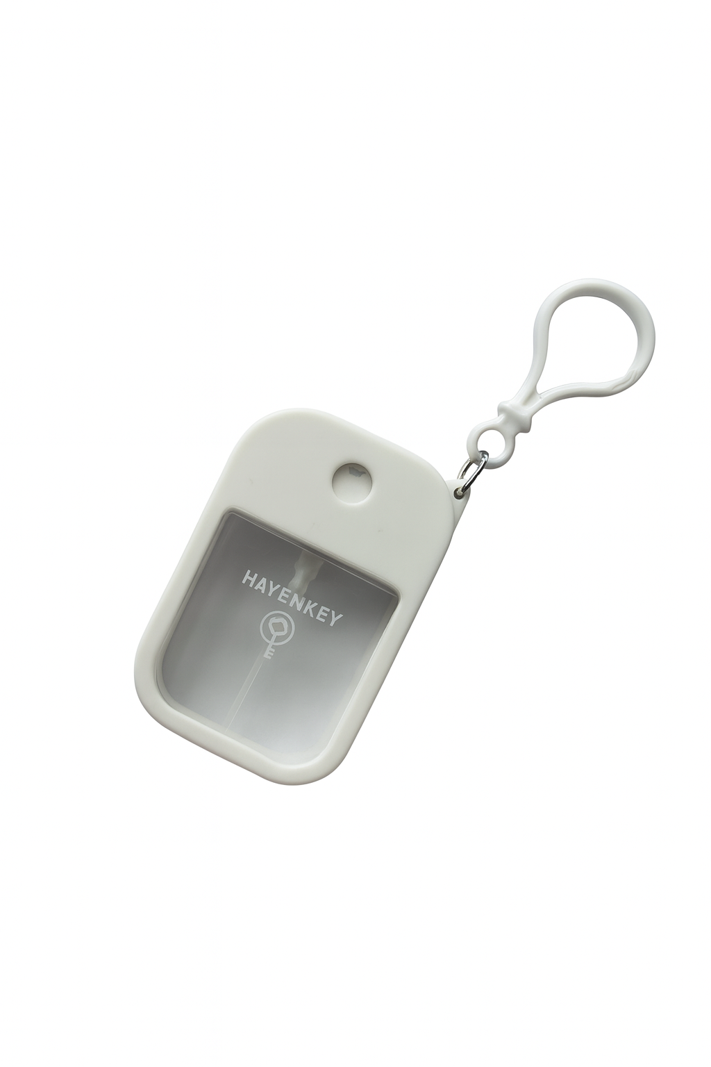 Personal Safety Keychain Set with Tassel - White