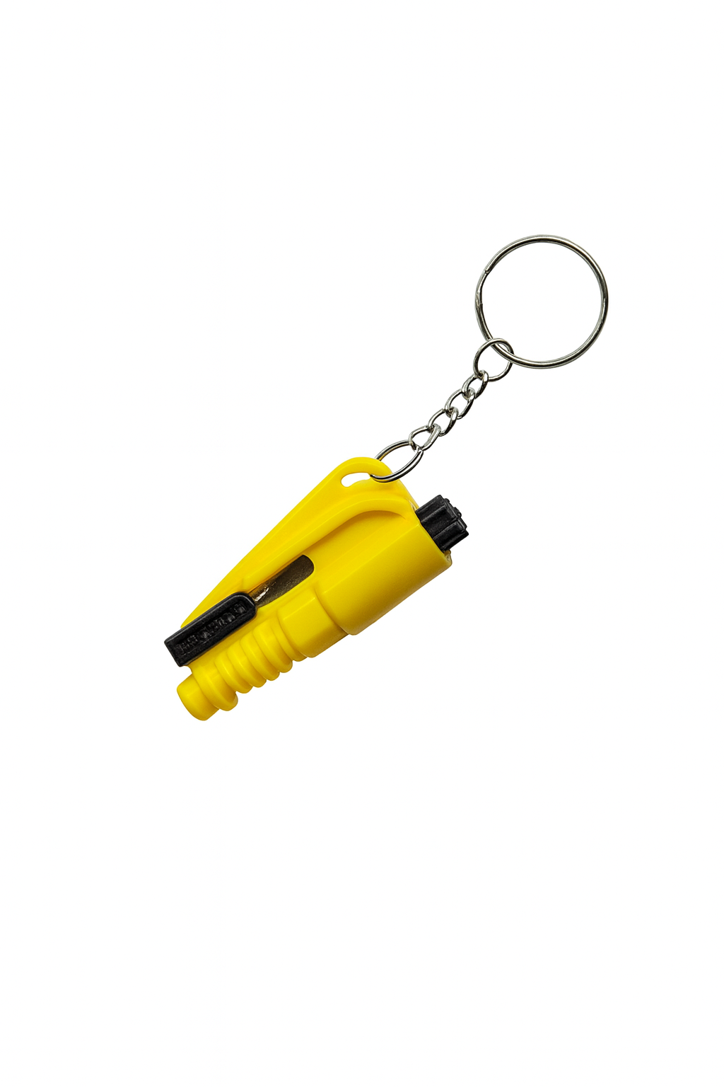 Personal Safety Keychain Set with Tassel - Yellow